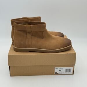 UGG Josefene Cuff Suede Ankle Boots Chestnut Size 8.5 NWB